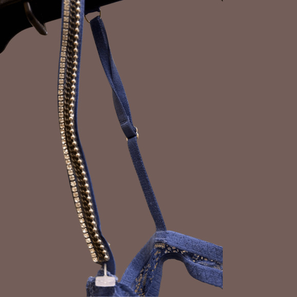 Victoria’s Secret Lace Slip | Navy Blue | Size XS | Vintage - Picture 4 of 6